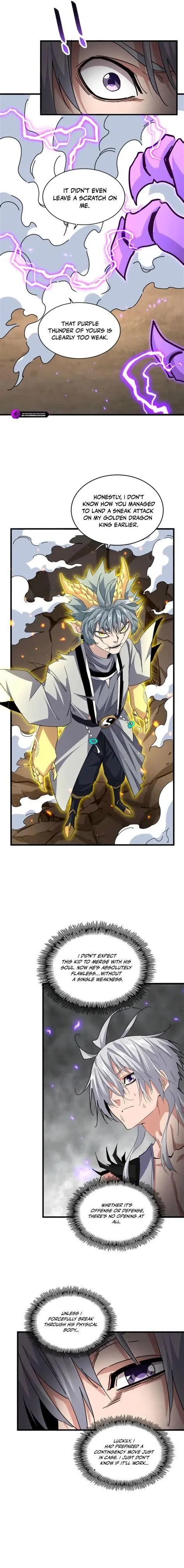 Aksi Komik Magic Emperor Adegan pertarungan intens dalam manhua Magic Emperor