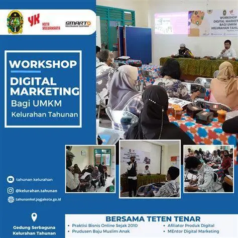Edukasi Digital Kmikindo Suasana workshop pemasaran digital untuk pelaku usaha kecil