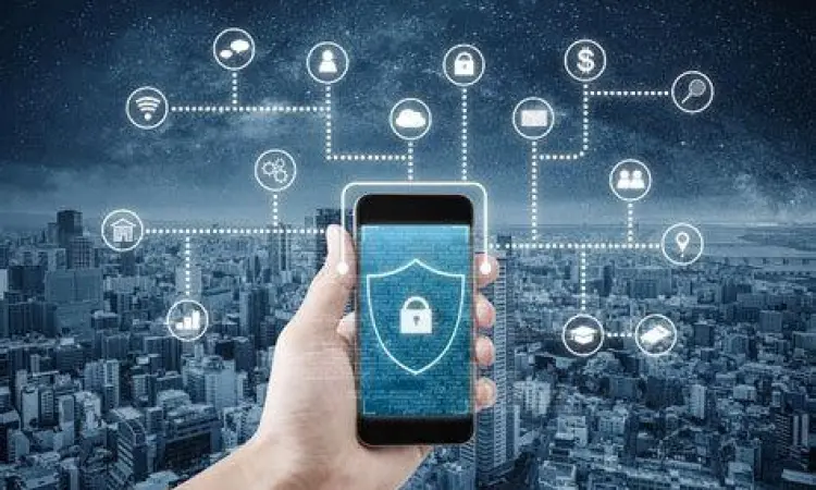 Ilustrasi keamanan perangkat saat browsing internet