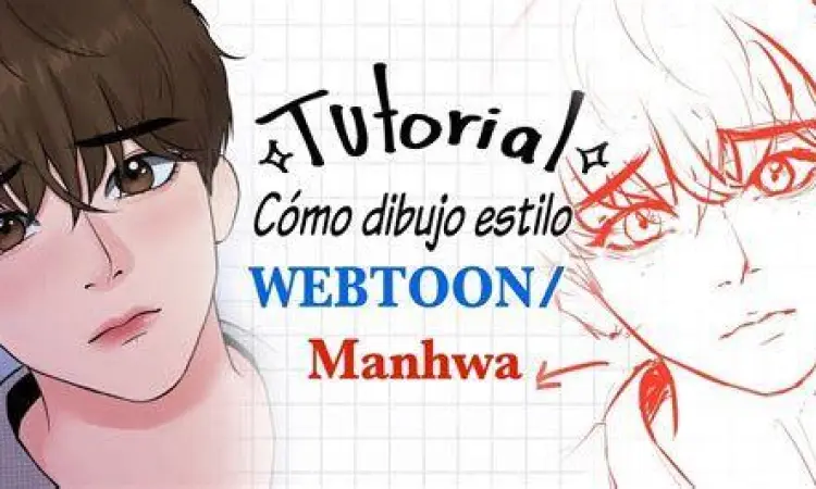 Visual gaya manhwa yang berwarna cerah