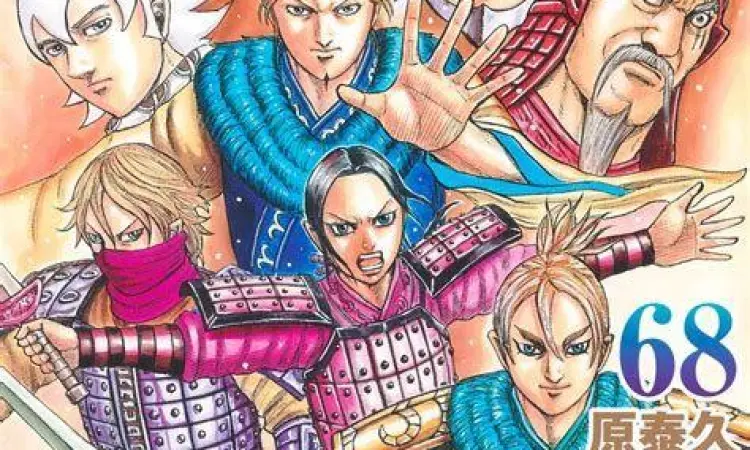 Manga Kingdom Volume 1 Sampul manga Kingdom volume pertama