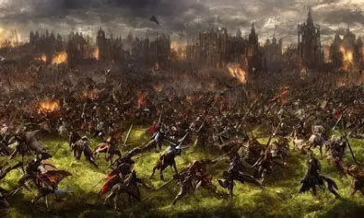 Aksi pertarungan epik Zhou Fan di manhua