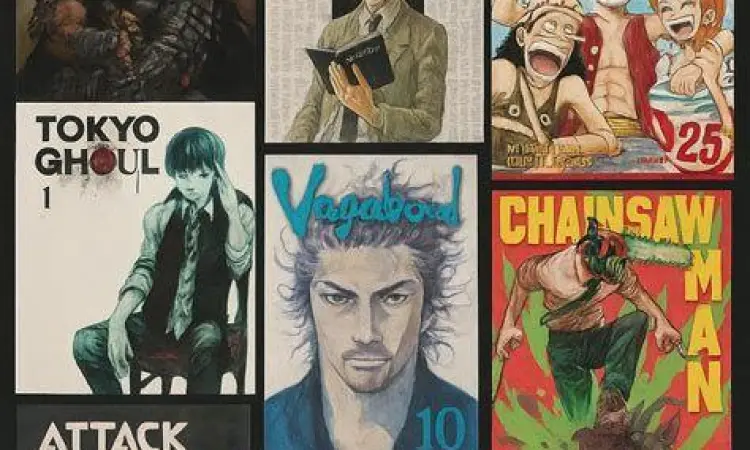 Koleksi Manga Populer Kumpulan cover manga populer dunia