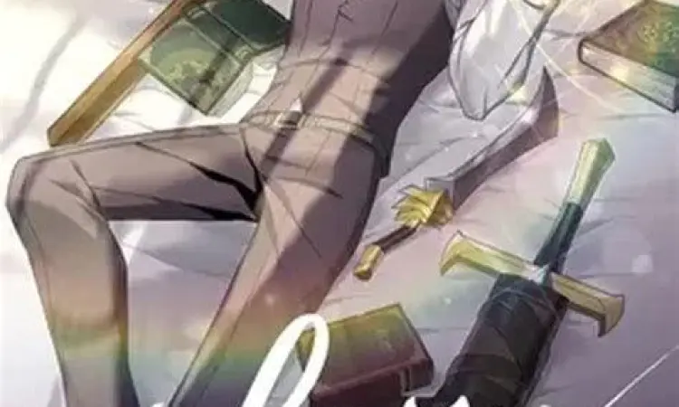 Ilustrasi seni visual manhwa The Lazy Swordmaster