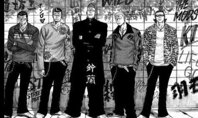 Faksi di Sekolah Suzuran Geng sekolah Suzuran dalam manga Crows