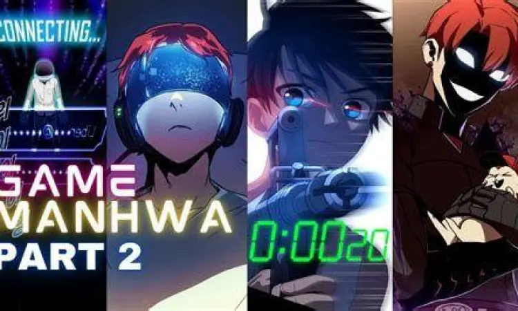 Desain antarmuka game Athera dalam manhwa