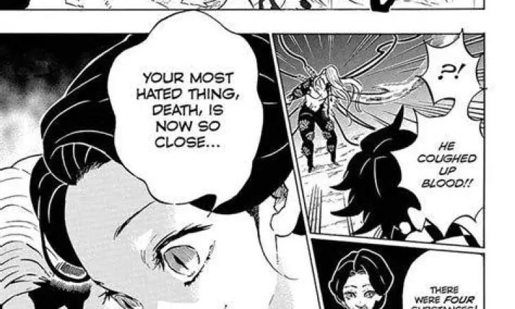 Nezuko mengingat keluarganya di Chapter 196