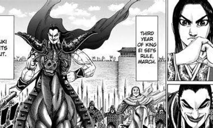 Legenda Jenderal Ouki Jenderal Ouki dalam manga Kingdom