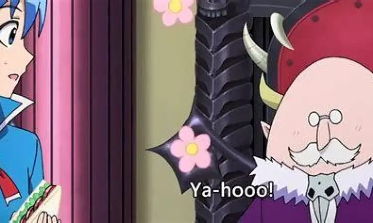 Iruma Suzuki bersama kakek angkatnya Lord Sullivan