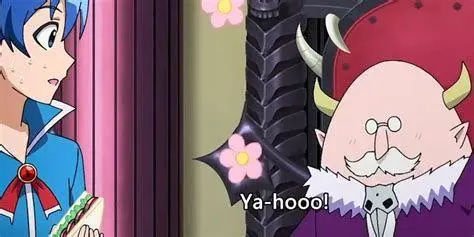 Iruma dan Sullivan Iruma Suzuki bersama kakek angkatnya Lord Sullivan