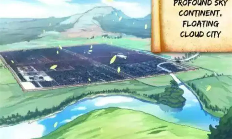 Pemandangan sekte dalam komik Against the Gods