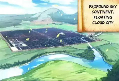 Landscape Manhua Pemandangan sekte dalam komik Against the Gods
