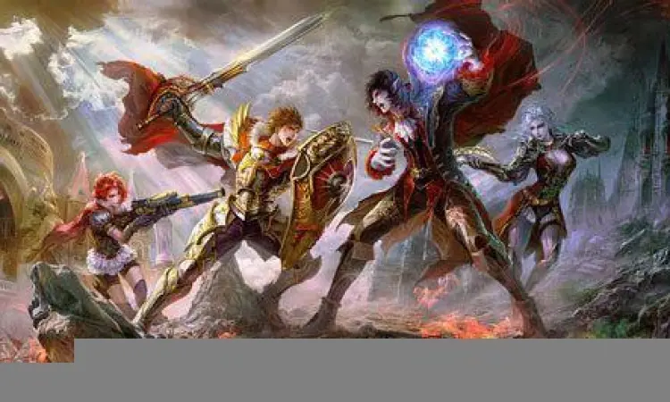 Pertempuran sihir dan ksatria