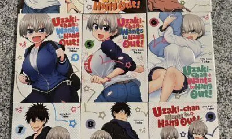 Volume Manga Uzaki-chan Koleksi volume manga Uzaki-chan wa Asobitai