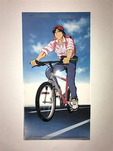 Petualangan Kintaro Oe Kintaro Oe dengan sepeda gunungnya