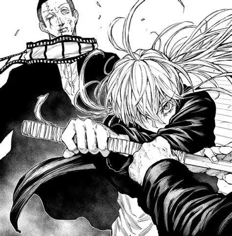 Seni Visual Akira Sakamoto Detail ilustrasi Akira Sakamoto dalam manga