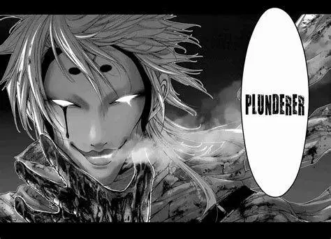 Aksi Licht Bach Adegan aksi intens dalam Plunderer manga