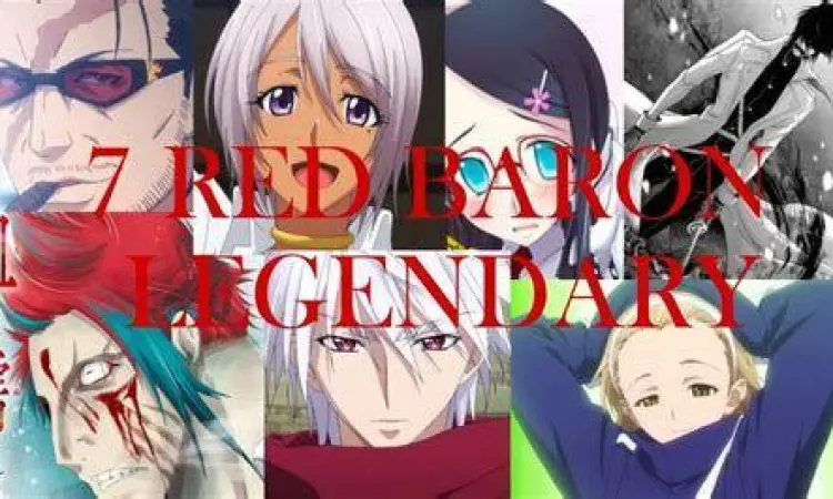 Legendary Red Barons Tujuh Legendary Red Barons dalam manga Plunderer