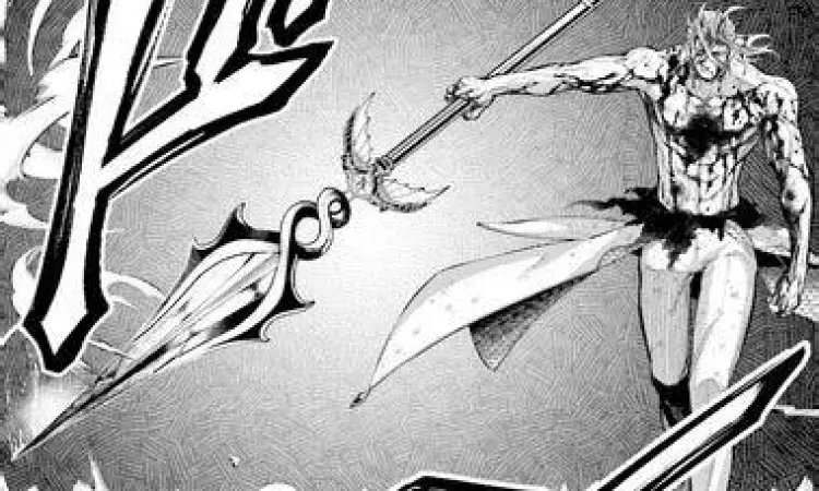 Hades menggunakan tombak Desmos