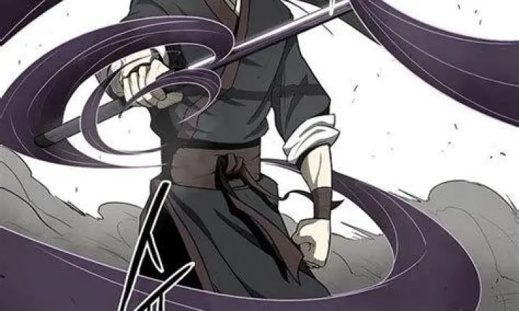 Adegan aksi Unseong menggunakan tombak