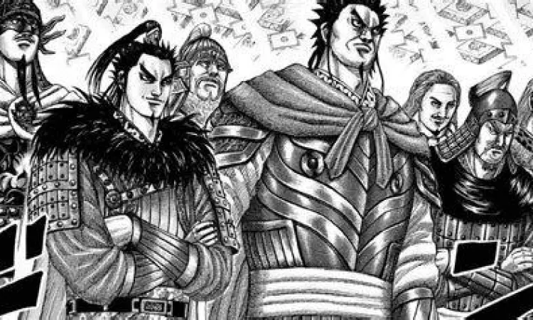 Taktik perang dalam manga Kingdom