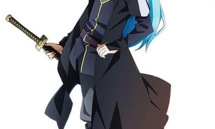 Rimuru Tempest dalam wujud Demon Lord di manga