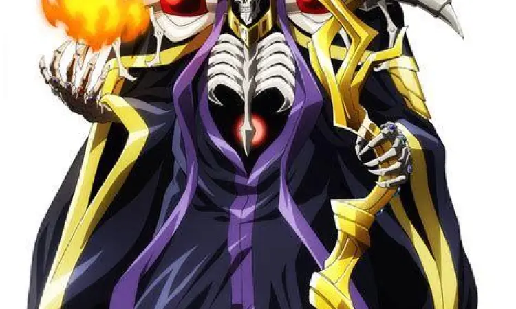 Karakter Ainz Ooal Gown dalam versi manga