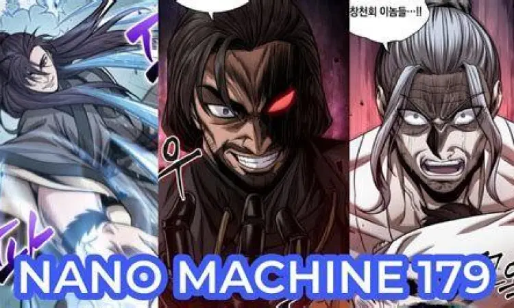 Adegan aksi intens dalam komik Nano Machine