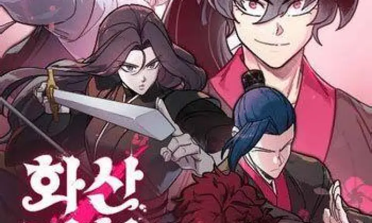 Aksi Pedang Plum Blossom Adegan aksi dalam manhwa Hwasan Gwiwan