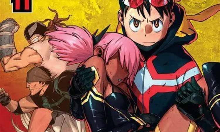 Cover manga My Hero Academia Vigilantes