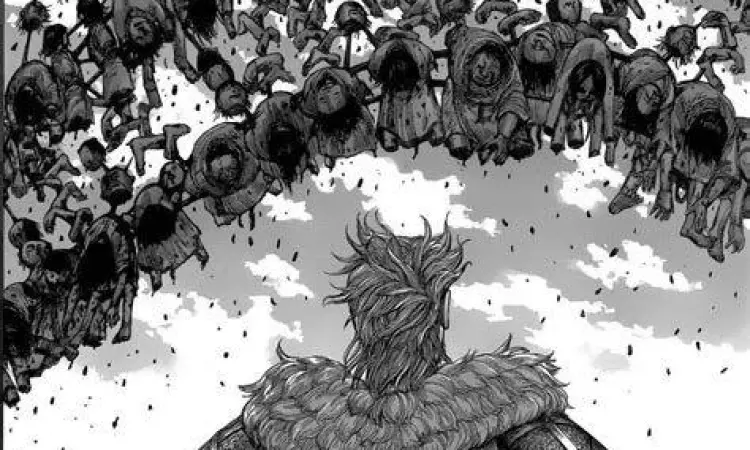 Kondisi medan perang yang hancur di Kingdom 679