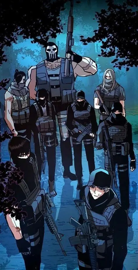 Art Style Mercenary Enrollment Detail ilustrasi dalam manhwa Mercenary Enrollment