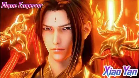 Xiao Yan dan Api Surgawi Xiao Yan menggunakan api surgawi dalam Battle Through The Heavens Komikindo