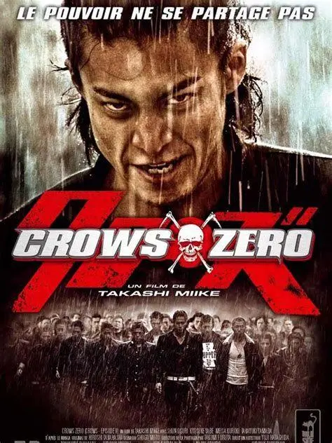 Adaptasi Live Action Crows Aksi di film Crows Zero yang diadaptasi dari semesta komik Crows