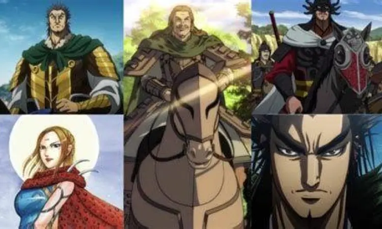 Lima Jenderal Besar Qin berjejer di depan Ei Sei