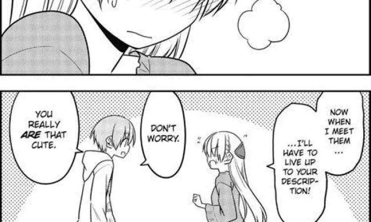 Panel komedi dari manga Boku Girl