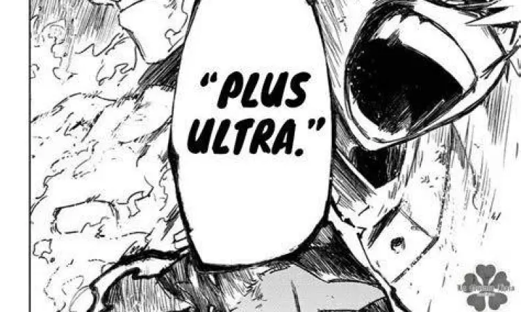 Visual Detail Manga Boku no Hero Academia Panel manga Boku no Hero Academia yang menunjukkan detail garis Kohei Horikoshi