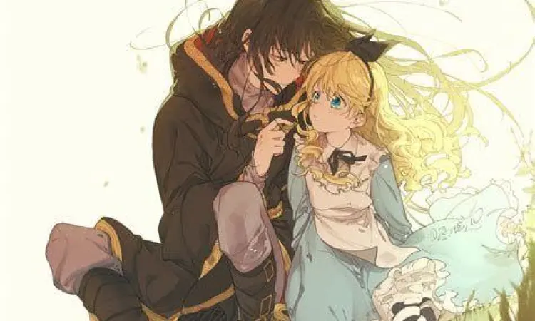 Lucas si Penyihir Menara Lucas dan Athanasia dalam adegan sihir