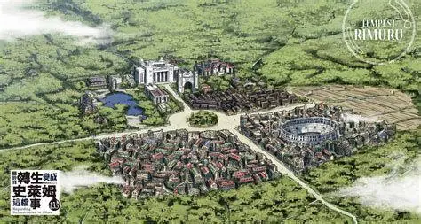 Peta Dunia TenSura Peta Federasi Jura Tempest