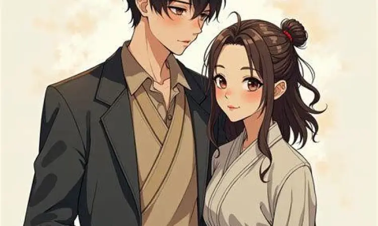 Visual Manhwa Fantasi Gaya visual manhwa fantasi yang penuh warna