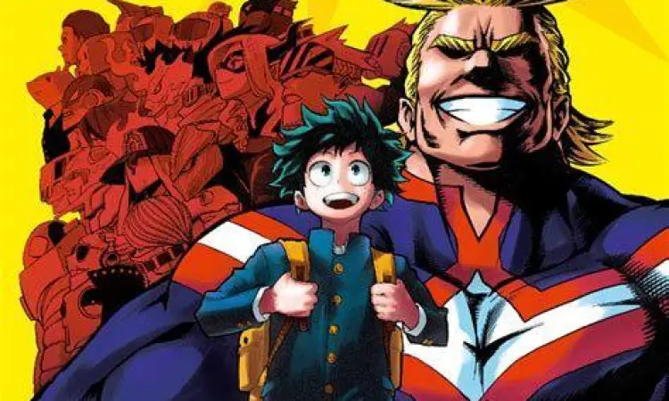 Sampul depan manga My Hero Academia volume 1 terbitan Indonesia