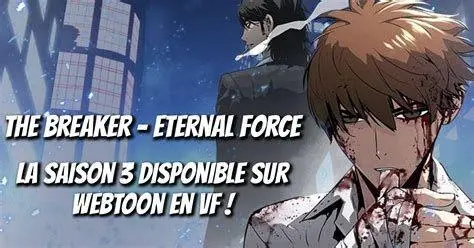 The Breaker Eternal Force Transisi The Breaker ke format Webtoon
