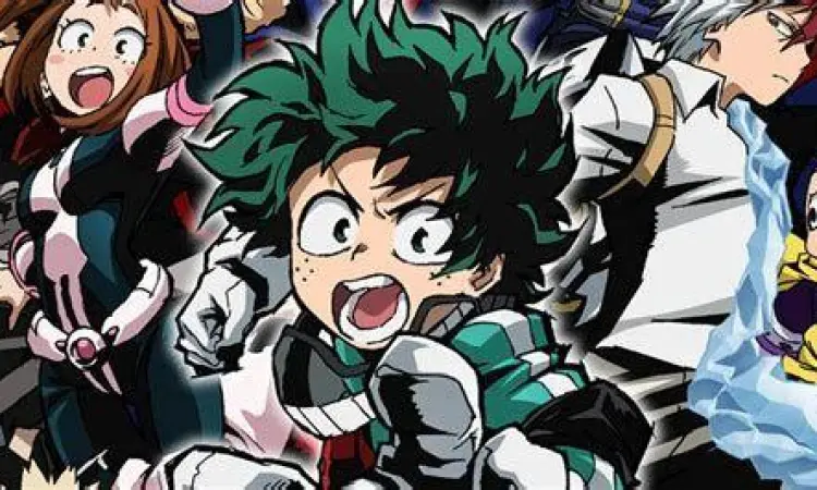 Tampilan aplikasi Manga Plus untuk baca My Hero Academia