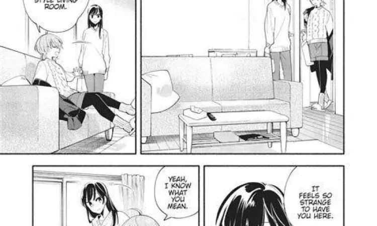 Panel Manga Chapter 44 Panel manga yagate kimi ni naru chapter 44 yang menunjukkan kedekatan Yuu dan Touko