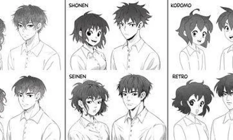 Perbandingan gaya seni Lynn dalam berbagai karya