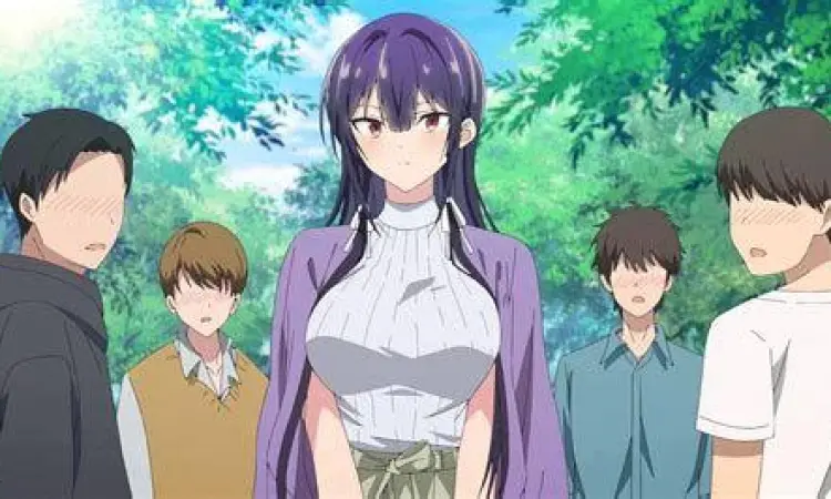 Interaksi karakter Takamine Hana dan Shirota