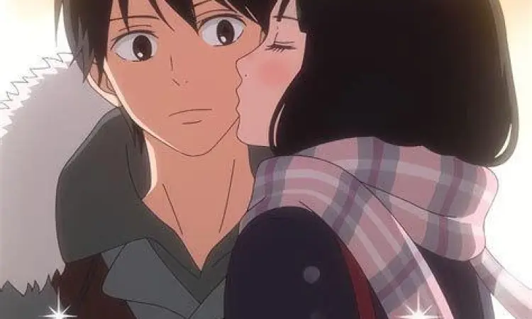 Ilustrasi Sawako Kuronuma dan Kazehaya Shota dalam manga