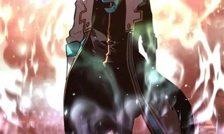 Karakter Elric Melvinger saat menggunakan kekuatan sihirnya