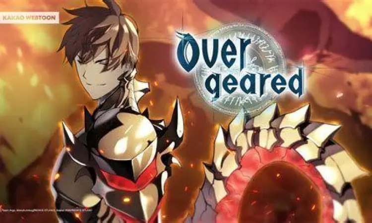 Sampul resmi Overgeared di platform Kakao Webtoon
