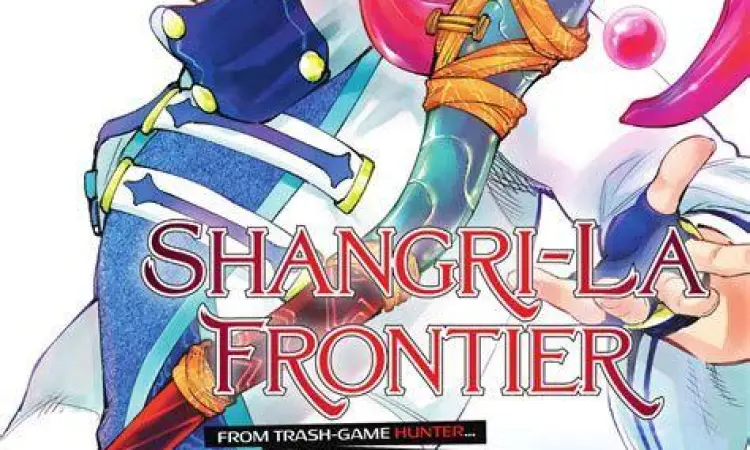Aksi Sunraku dalam Shangri-La Frontier manga